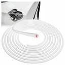 ПРОФИЛЬ КРОМКА ДВЕРИ НАКЛАДКА НА КРАЙ АВТОМОБИЛЬНОГО БАМПЕРА БЕЛАЯ КРАЙКА