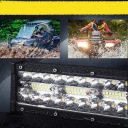 МОЩНАЯ ФАРА СВЕТОДИОДНЫЕ АВТОМОБИЛЬНАЯ РОБОЧА ГАЛОГЕН 240W 12V - 24V  фото 8