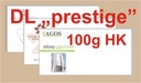 КОНВЕРТЫ с принтом - DL prestige 100г - 100 шт.