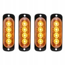 HEADLIGHTS WARNINGS LED LAFETTE HELP STROBOSKOPY LED BEAM DO RADIATOR GRILLES POMARACZOWE  photo 8