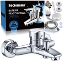 НАСТЕННЫЙ СМЕСИТЕЛЬ ДЛЯ ДУША ДЛЯ ВАННЫ, ГЛЯНЦЕВЫЕ ХРОМИРОВАННЫЕ ФИТИНГИ