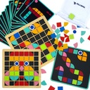 ДЕРЕВЯННАЯ МОЗАИКА МОТЕССОРИ ТУКИ ИГРУШКА-ПАЗЗЛ