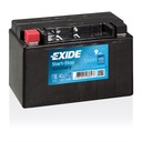 EXIDE АККУМУЛЯТОР EK091 CK 091 СТАРТ-СТОП ВСПОМОГАТЕЛЬНЫЙ 12В 9Ач 120А