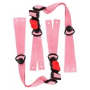 3 SZT. PINK BELT DO HELMET OCHRONNEGO, REGULOWANY, ZABEZPIECZAJACY  photo 5