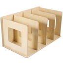 ДЕРЕВЯННАЯ ПОДСТАВКА-ОРГАНИЗАТОР ДЛЯ ВИНИЛОВЫХ ПЛАСТИНОК