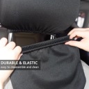 COAT NA HEADRESTS AUTOMOTIVE UNIVERSAL DZIANINA 4 STUFF 25X23 CM  photo 8