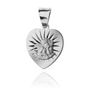 СЕРЕБРЯНАЯ МЕДАЛЬ СВЯТОГО МИХАИЛА АРХАНГЕЛА В СЕРДЦЕ