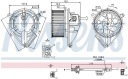VENTILATEUR VENTILATEUR NISSENS 8352285 5103806AA 1830photo 11