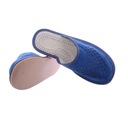 Šľapky Papuče Pánske Semiš Kožené Modré 41 Dĺžka vložky 26.5 cm