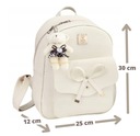 Рюкзак для девочки, легкий, пастельный, белый, вместительный, 9 литров, карманы, для девочек
