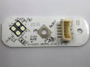 ЛІВА ПЛАТА МОДУЛЯ ХОДОВІ ВОГНІ ДХВ ФАРИ 5PIN 4 LED (СВІТЛОДІОД) DO VOLKSWAGEN JETTA GOLF BORA  (18933142621) фото min 15