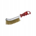 ПРОЧНАЯ ЛАТУННАЯ УЗКАЯ ПРОВОЛОЧНАЯ ЩЕТКА С ПРОЩЕЛЯМИ