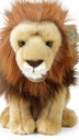 ЭКО ПЛЮШЕВАЯ ИГРУШКА ЛЕВ РЕАЛИСТИЧЕСКИЙ ТАЛЬСМАН 30см ЗООПАРК