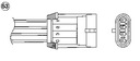 SONDA LAMBDA NGK DO OPEL VECTRA A 2.0I 