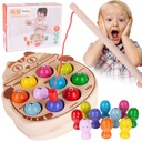 МАГНИТНАЯ РЫБАЛКА, ДЕРЕВЯННЫЙ ПАЗЛ ДЛЯ ДЕТЕЙ МОНТЕССОРИ