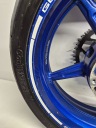 SUZUKI 650 GLADIUS (14) КОЛЕСО ШИНА ДИСК ЗАД ШЕСТЕРНЯ 160/60-17  фото 9