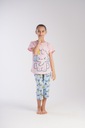 Dievčenské bavlnené pyžamo Vienetta 7/8 122 128 Kód výrobcu 2113321502