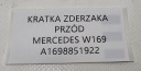 РЕШІТКА РЕШІТКА РАДІАТОРА БАМПЕРА ПЕРІД MERCEDES W169  (14647141049) фото min 8