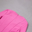 Stylowe strusi pióra mankiet Spódnica bandażow SL Dominujúci vzor bez vzoru