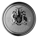 Barbados 2022 - Trident Ag999 1oz BU Masa 31.1 g