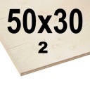 ФАНЕРА 3мм 500х300 КЛ2 ЛАЗЕРНЫЙ ДЕКУПАЖ ЧПУ