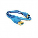 Кабель USB 3.0 A–B Emmerson V 76 1 м, синий