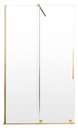 RADAWAY Furo Gold Стенка кабины 130x200 ЛЕВАЯ