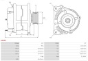 AUTOSTARTER ALTERNATEUR AS-PL A6093photo 12