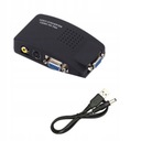 Adapter AV na VGA RCA konwerter VGA PC RCA kompozy