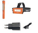 BERNER Pen Light + налобный фонарь + зарядное устройство