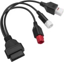 КАБЕЛЬ ДІАГНОСТИЧНИЙ 4 ПІН TO OBD2 SUZUKI МОТОЦИКЛ ДЛЯ YAMAHA  (18657245293) фото min 9