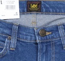 LEE LUKE узкие зауженные джинсы скинни средней потертости W28 L34