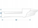 ELHARE Подвесной потолок с галогенным карнизом LH16A