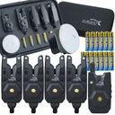 НАБОР РЫБАЛОЧНЫХ СИГНАЛОВ С БЛОКОМ УПРАВЛЕНИЯ 4+1 + ЛАМПОЙ И ЧЕХОЛОМ ХОККАИДО