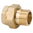 ПРЯМОЙ ЛАТУННЫЙ ФИТИНГ, 1/2 ТРЕНИЯ, ПРОЧНЫЙ КОНУС