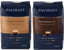КОФЕЙНЫЙ НАБОР DAVIDOFF КРЕМА И ЗЕРНА ЭСПРЕССО 2x 500г