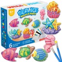 ZESTAW DO TWORZENIA FIGUREK GIPSOWYCH MAGNESÓW ZWIERZĘTA MORSKIE DIY 3D