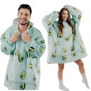 СВИТШОТ-ОДЕЯЛО Comfy Moment Blanket толстовка Avocado Oversize 2в1 Подарок