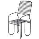 САДОВАЯ СКАМЬЯ С ПАРКОВОЙ СПИНКОЙ 50см