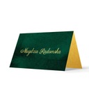 Зелено-золотые открытки на годовщину свадьбы 