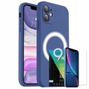 СИЛИКОНОВЫЙ ЧЕХОЛ MAGSAFE С ЗАЩИТОЙ КАМЕРЫ ДЛЯ IPHONE 11 ЦВЕТОВ + СТЕКЛО