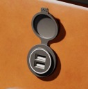 ГНІЗДО АВТОМОБІЛЬНИЙ 2 X USB 12V 24V IP65 LED (СВІТЛОДІОД) СИНІЙ 5V 3,1A  фото 7