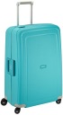 Валіза Samsonite S'cure - Spinner L, 75 см, 102 л, 4 колеса, синій (Aqua B)
