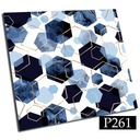 Kafelki PCV samoprzylepne 25cm Abstrakcja Geometri