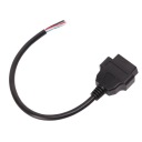 30CM OBD2 3PCS ADAPTATEUR 16PIN MESKI SUR NU FIL RALLONGE DIAGNOSTICphoto 10
