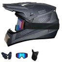 ШЛЕМ NA HULAJNOGE ЕЛЕКТРИЧЕСКАЯ CROSS ENDURO QUAD BMX ШЛЕМ ОЧКИ REKAWICZKI M  фото 15