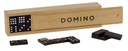 Игра Домино Семейная в деревянной коробке 55 штук Гоки