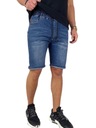 Pánske džínsové krátke strečové nohavice PAS s GUMIČKOU 315 - S Značka Distribution4you