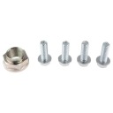 ÉCROU 4 BOULONS MOYEUX ROULEMENTS ROUES VERS MINI R50 R52 R53 R55 R56 R57 R58photo 2