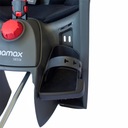 Fotelik rowerowy na ramę regulowany Hamax Siesta szaro czarny + adapter Waga 4300 g
